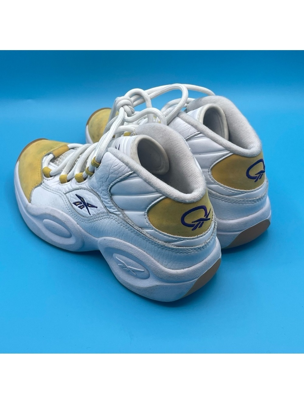 Reebok Question Mid "Yellow Toe" - Picture 3 of 4